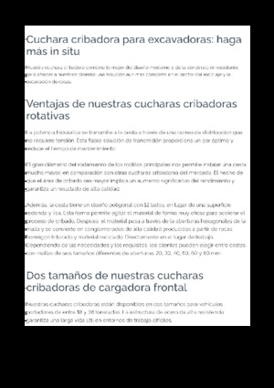 Sieblöffel Epiroc BS 2200