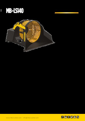 Sieblöffel MB Crusher MB-LS140