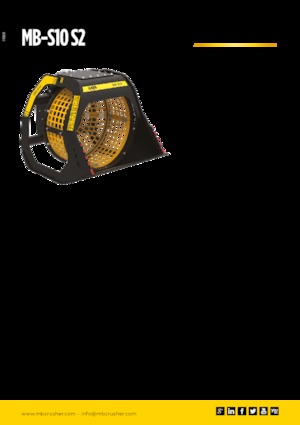 Sieblöffel MB Crusher MB-S10 S2