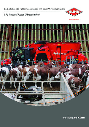 Selbstfahrende Futtermischwagen Kuhn SPV Intense 14.1 DL