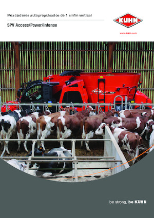 Selbstfahrende Futtermischwagen Kuhn SPV Intense 12.1 DL