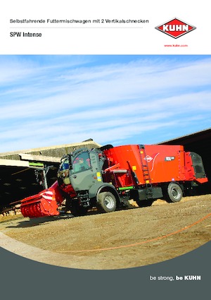Selbstfahrende Futtermischwagen Kuhn SPV Intense 27.2 CL