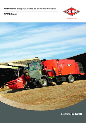 Selbstfahrende Futtermischwagen Kuhn SPV Intense 27.2 CL