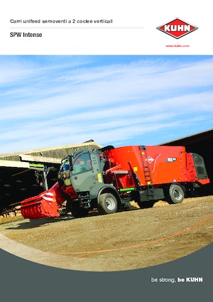 Selbstfahrende Futtermischwagen Kuhn SPV Intense 27.2 CL