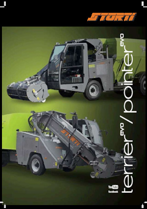 Selbstfahrende Futtermischwagen Storti Terrier SW EVO 140