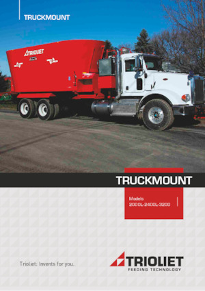 Selbstfahrende Futtermischwagen Trioliet Triotrac M 1400 ZK