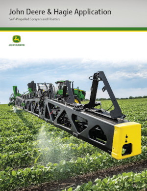 Selbstfahrende Feldspritzen John Deere 612R