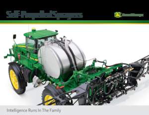 Selbstfahrende Feldspritzen John Deere 4730