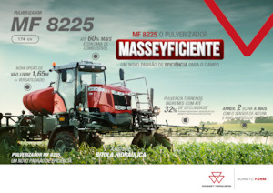 Selbstfahrende Feldspritzen Massey Ferguson MF 8225