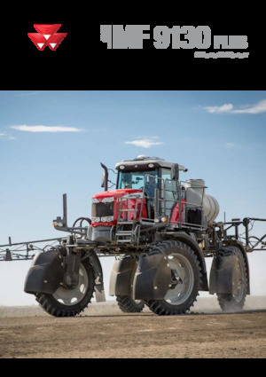 Selbstfahrende Feldspritzen Massey Ferguson MF 9130 Plus