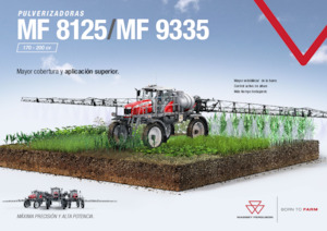 Selbstfahrende Feldspritzen Massey Ferguson MF 9335