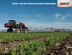 Selbstfahrende Feldspritzen Case IH Patriot® 2250