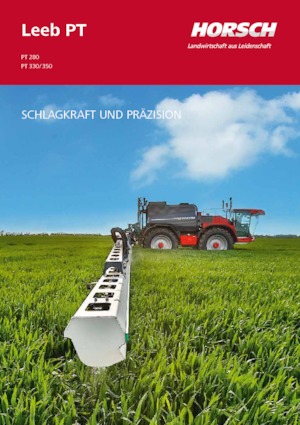 Selbstfahrende Feldspritzen Horsch PT 330