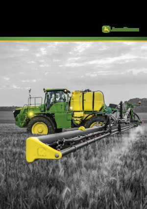 Selbstfahrende Feldspritzen John Deere R4050i