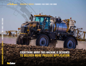 Selbstfahrende Feldspritzen Challenger RG900C