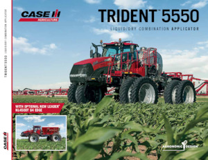 Selbstfahrende Feldspritzen Case IH Trident 5550
