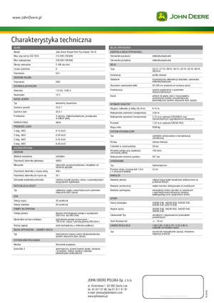 Selbstfahrende Feldspritzen John Deere 5430i