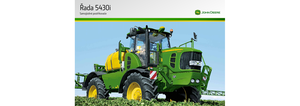 Selbstfahrende Feldspritzen John Deere 5430i
