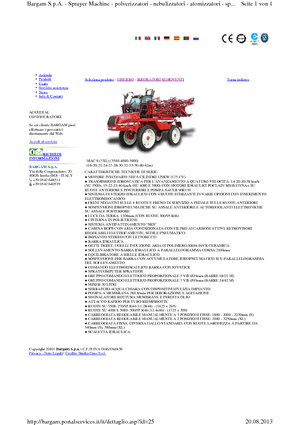 Selbstfahrende Feldspritzen Bargam Mac 5000 XL