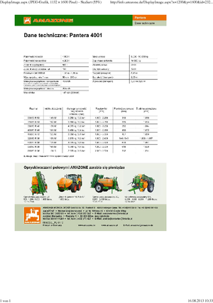 Selbstfahrende Feldspritzen Amazone Pantera 4001 (33)