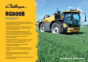 Selbstfahrende Feldspritzen Challenger RoGator 635