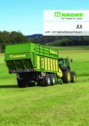 Kurzschnittladewagen Krone AX 310 D