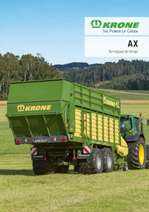 Kurzschnittladewagen Krone AX 310 HD