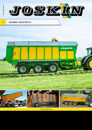 Kurzschnittladewagen Joskin DRAKKAR 8600/37T180