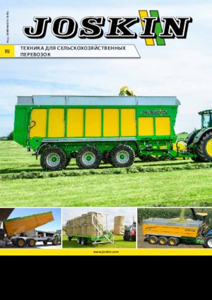 Kurzschnittladewagen Joskin DRAKKAR 8600/37T180