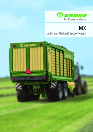Kurzschnittladewagen Krone MX 370 GD
