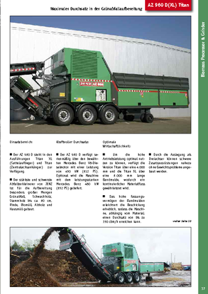 Schredder Jenz AZ 960 DXL