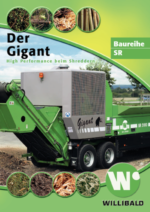 Schredder Willibald SR 5100 Gigant