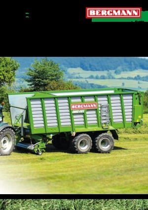 Kurzschnittladewagen L. Bergmann Carex 370 S