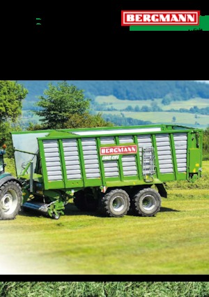 Kurzschnittladewagen L. Bergmann Carex 370 S