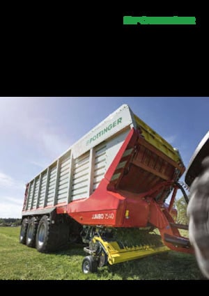 Kurzschnittladewagen Pöttinger Jumbo 7400