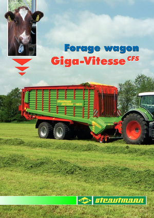 Kurzschnittladewagen Strautmann Giga-Vitesse CFS 4001