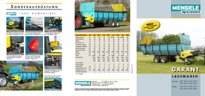 Kurzschnittladewagen Mengele LW 534