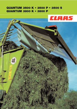 Kurzschnittladewagen Claas Quantum 3800 K