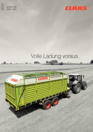 Kurzschnittladewagen Claas Quantum 4700 P