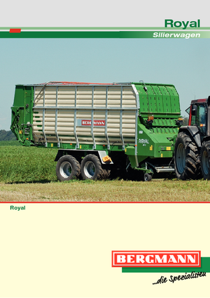 Kurzschnittladewagen L. Bergmann Royal 30 K