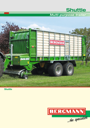 Kurzschnittladewagen L. Bergmann Shuttle 940 S