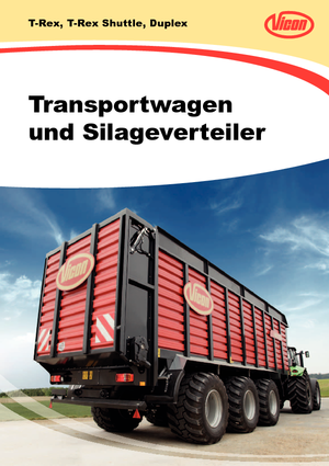 Kurzschnittladewagen Vicon T-Rex 452