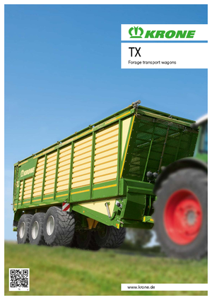 Kurzschnittladewagen Krone TX 560 D 