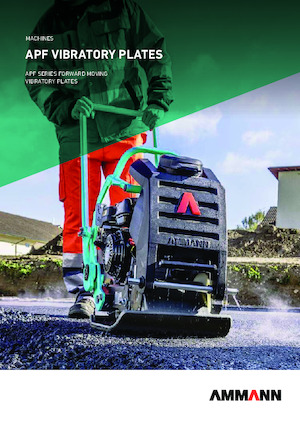 Rüttelplatten in einer Richtung Ammann APF 2050