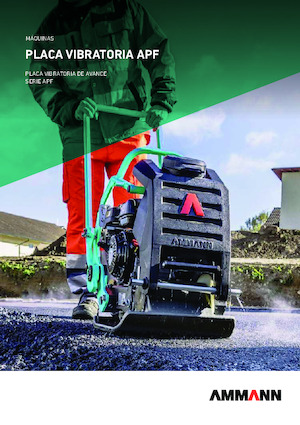 Rüttelplatten in einer Richtung Ammann APF 2050