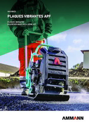 Rüttelplatten in einer Richtung Ammann APF 2050