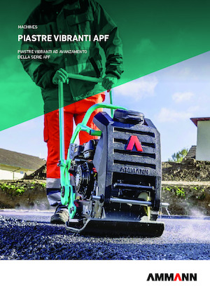 Rüttelplatten in einer Richtung Ammann APF 2050