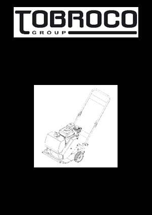 Rüttelplatten in einer Richtung Samac T19B