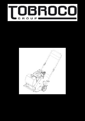 Rüttelplatten in einer Richtung Samac T19B