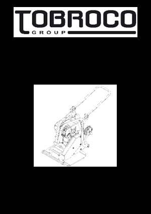 Rüttelplatten in einer Richtung Samac T21D-HS